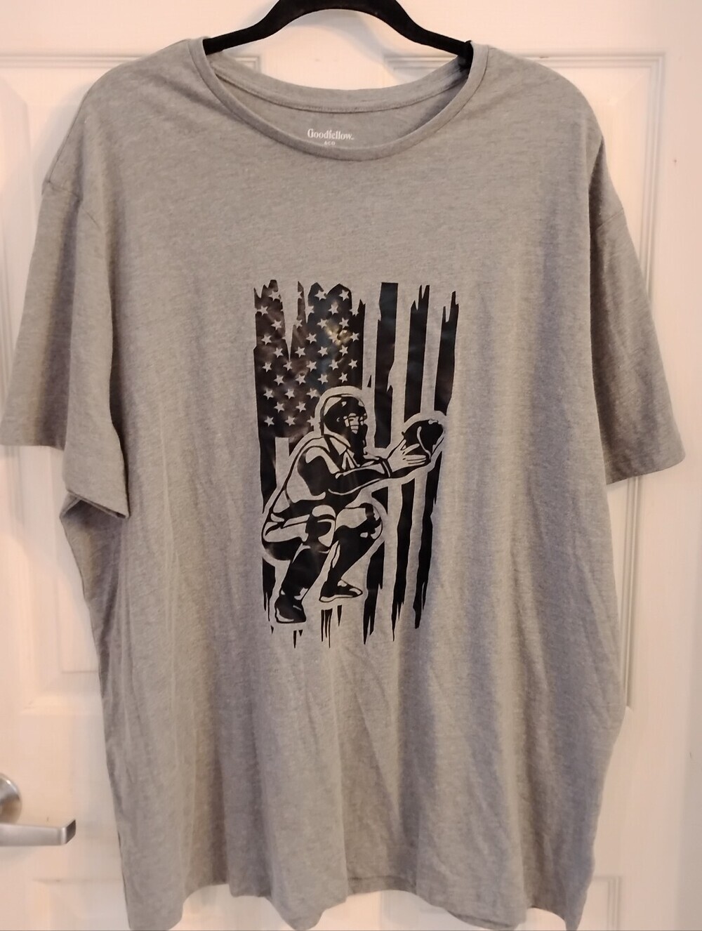 Goodfellow & Co. Men's Gray Graphic Short Sleeve Tee, Size:  XXL, NWT